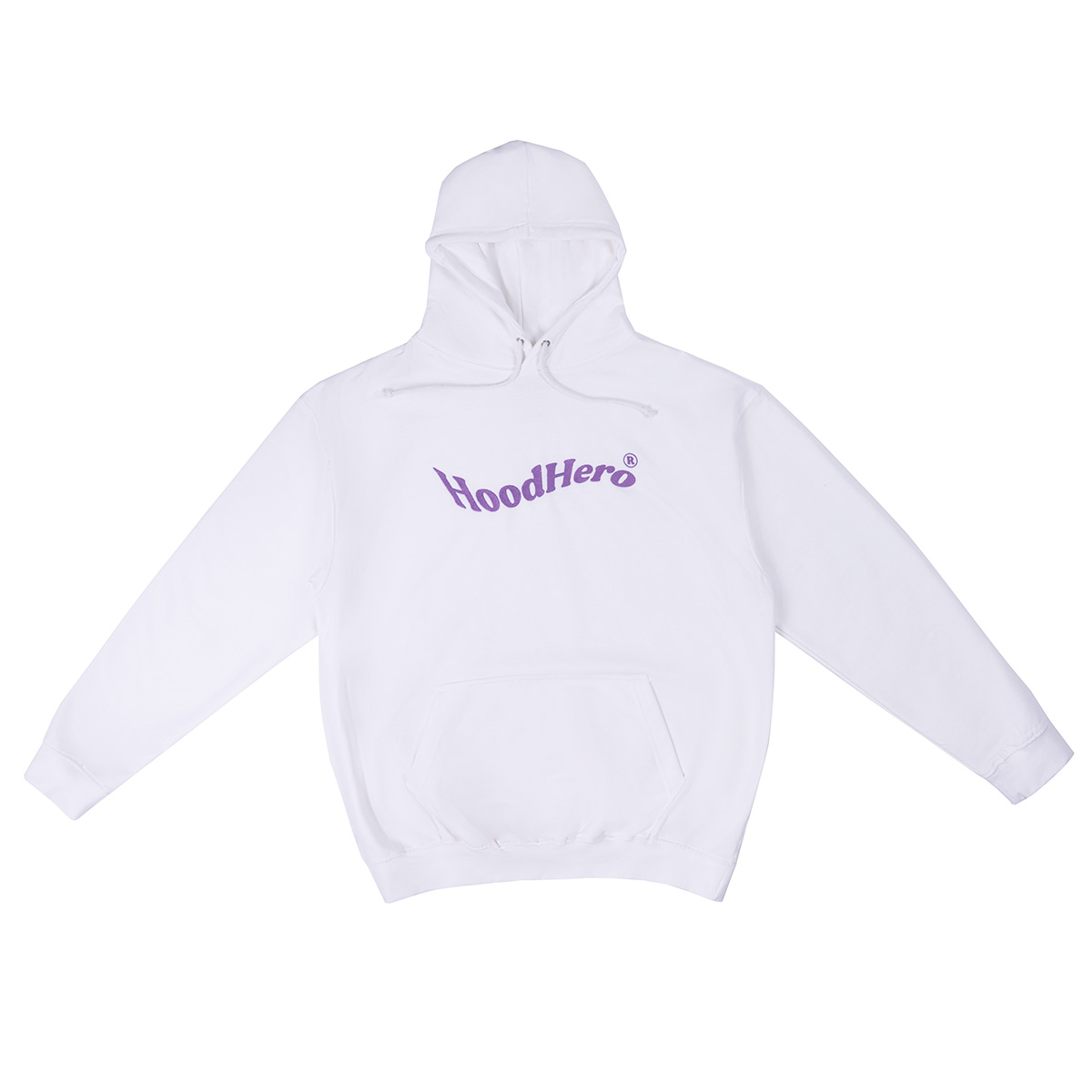 Hoodie Retro – White